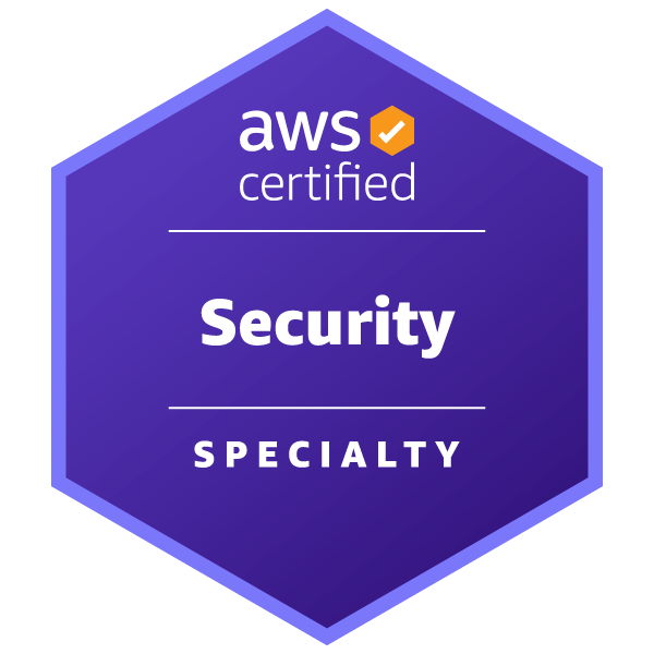 AWS Certified Security Specialty - badge