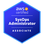 AWS Certified Solutions Architect – SysOps Adminstrator badge